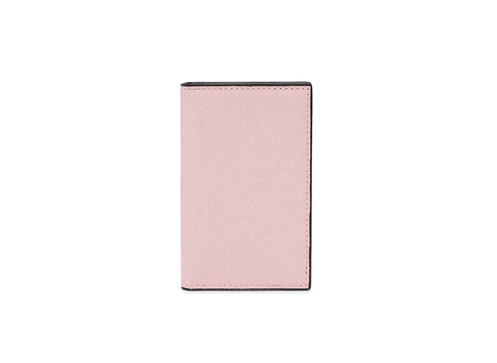 Valextra Business Card Case "Peonia"