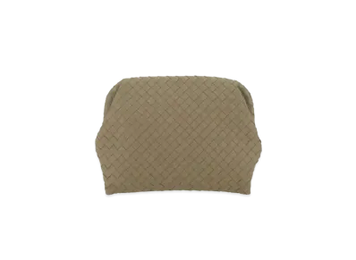 Bottega Veneta Intrecciato Leather Document Bag "Taupe"