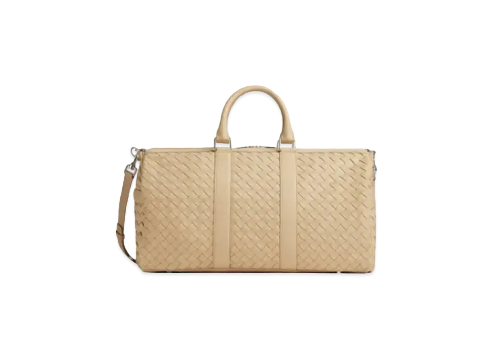 Bottega Veneta Medium Intrecciato Duffle "Porridge"
