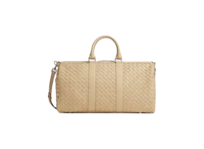 Bottega Veneta Medium Intrecciato Duffle "Porridge"