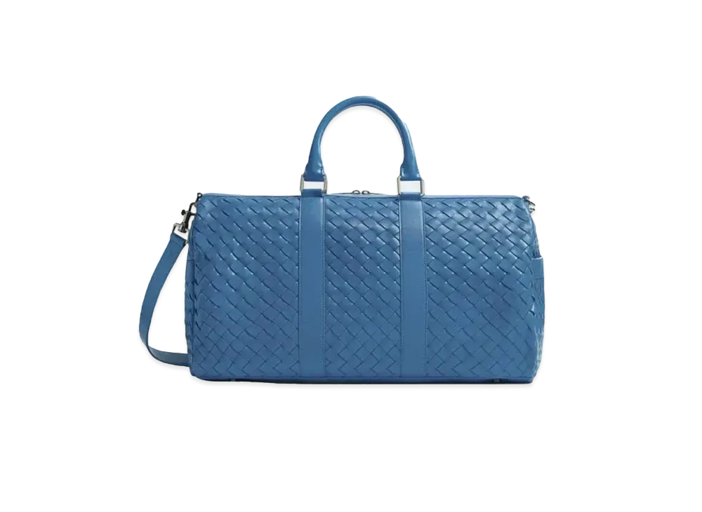 Bottega Veneta Medium Intrecciato Duffle "Surf"