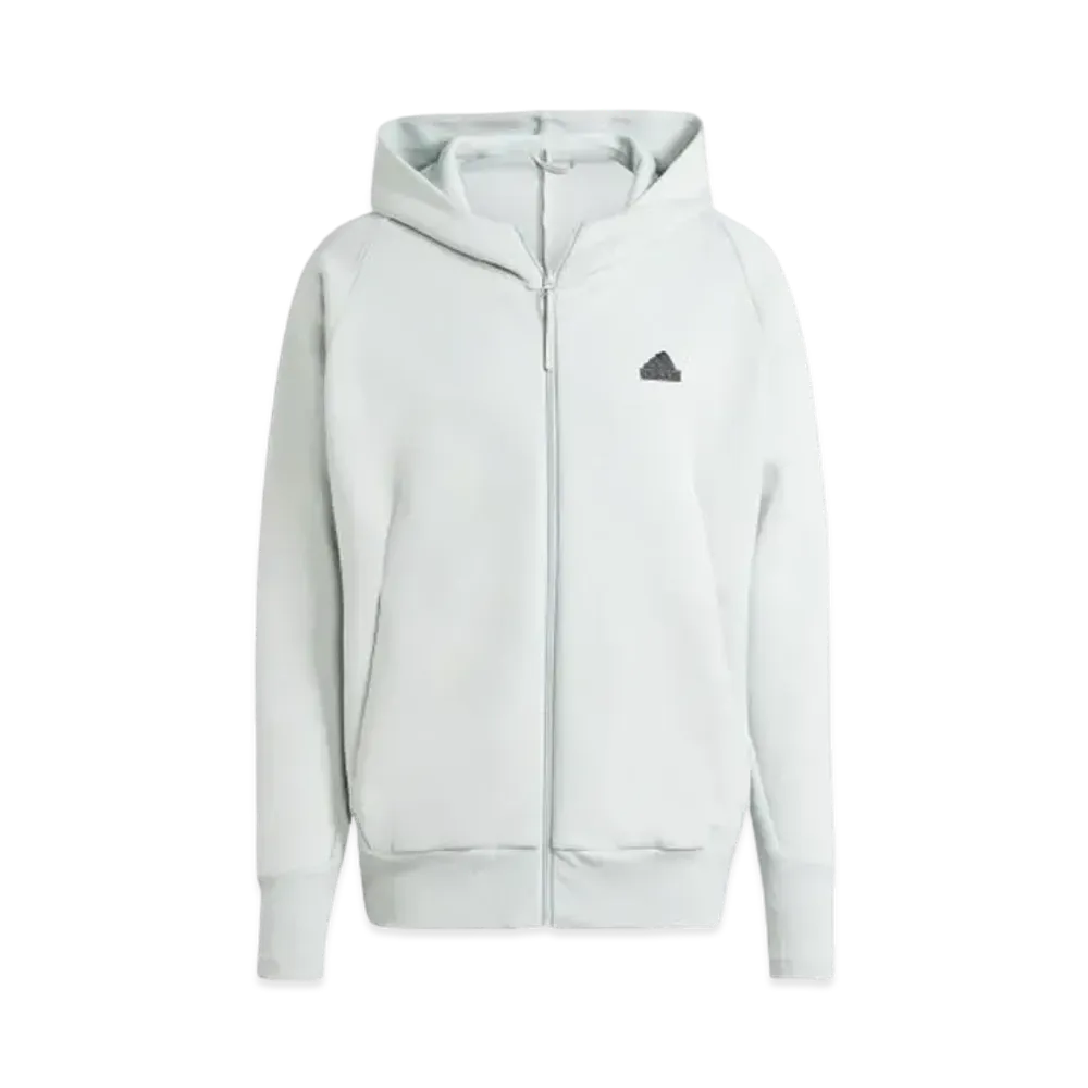 adidas Z.N.E. Premium Full Zip Hooded Track Jacket "Wonder Silver"