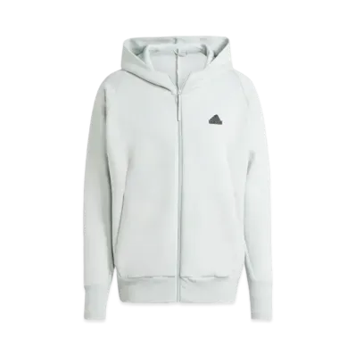 adidas Z.N.E. Premium Full Zip Hooded Track Jacket "Wonder Silver"