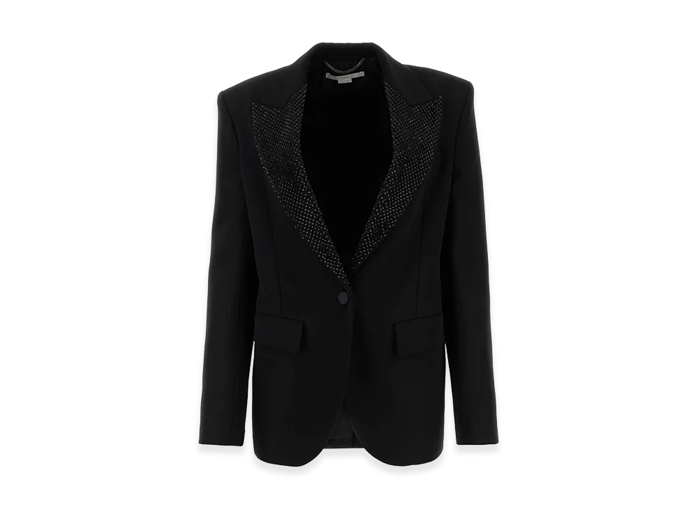 STELLA McCARTNEY Women's Wool Blazer "Black"