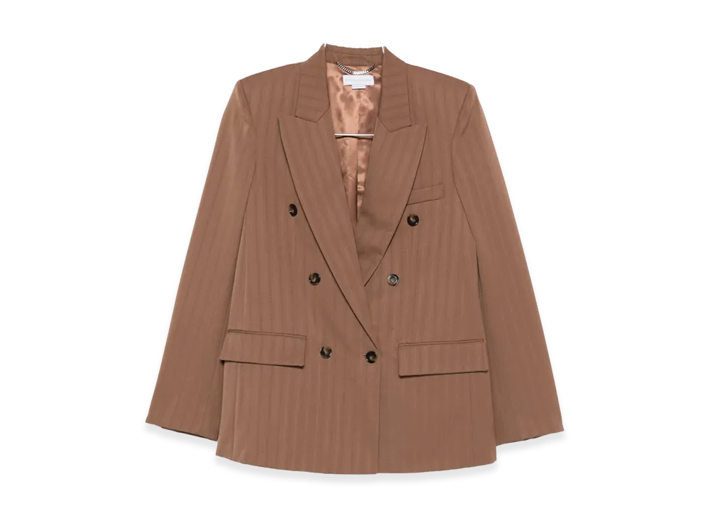 STELLA McCARTNEY Women's Jackets Leather "Brown"