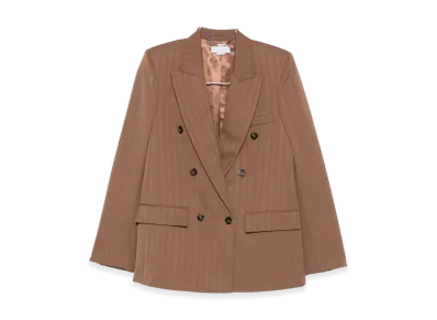 STELLA McCARTNEY Women's Jackets Leather "Brown"