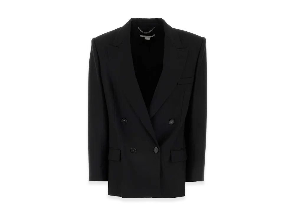STELLA McCARTNEY Women's Wool Blazer "Black"