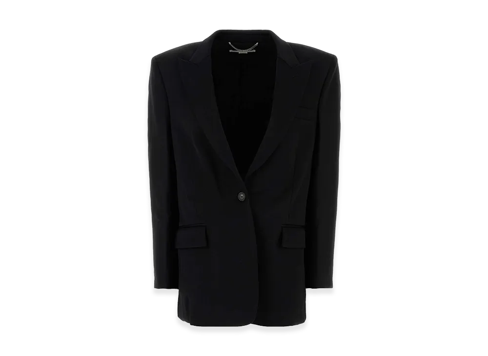 STELLA McCARTNEY Women's Wool Blazer "Black"