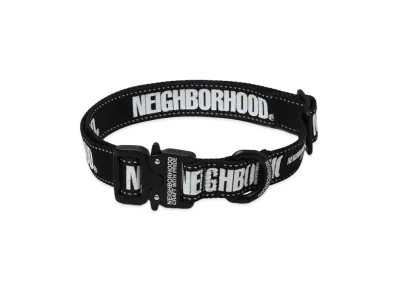 NEIGHBORHOOD Dog Collar Wide "Black"