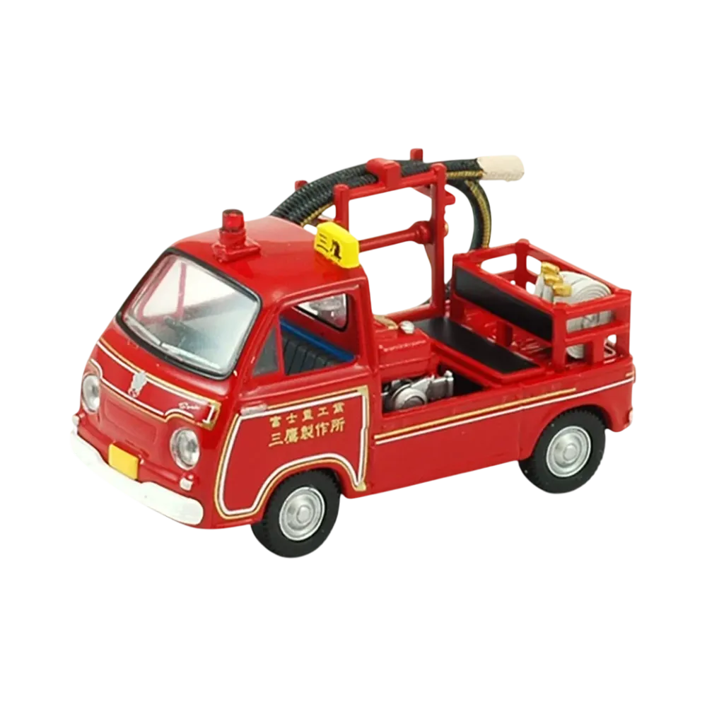 TOMYTEC "TOMICA LIMITED VINTAGE" 1/64 LV-68b Subaru Thumper Pump Fire Engine (Fuji Heavy Industries Mitaka Manufacturing)