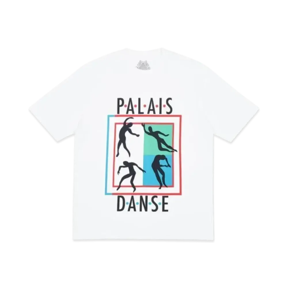 PALACE Danse-Crew T-Shirt "White"