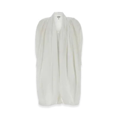 LOEWE Women's Poplin Dress "White"