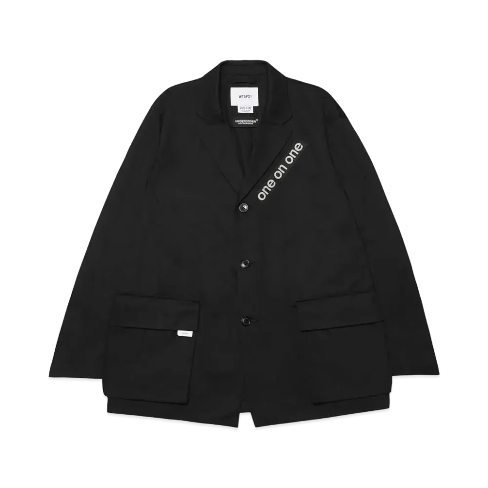 UNDERCOVER x WTAPS T/C TWILL ARMY PK WIDE JKT "Black"