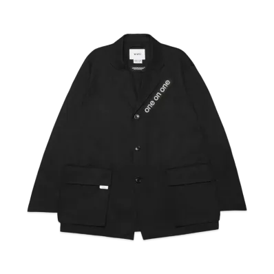 UNDERCOVER x WTAPS T/C TWILL ARMY PK WIDE JKT "Black"