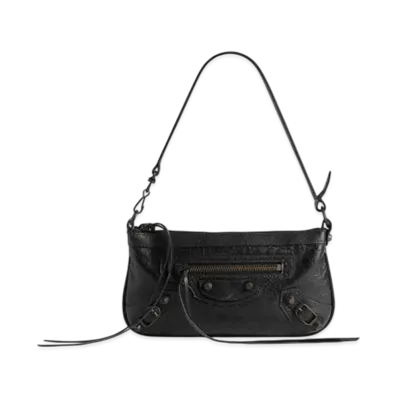 BALENCIAGA Le City Pouch with Strap "Black"