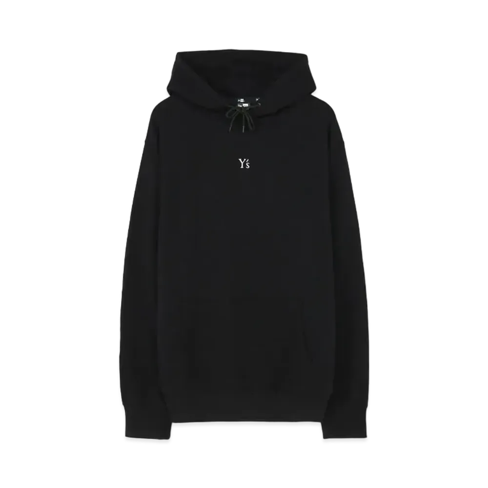 Yohji Yamamoto Y's NEW ERA SWEAT PULLOVER HOODIE "Black"