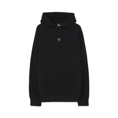 Yohji Yamamoto Y's NEW ERA SWEAT PULLOVER HOODIE "Black"