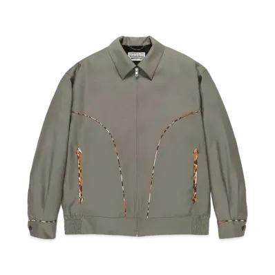 WACKO MARIA Velvet Western Jacket (Import Fabric / Dormeuil) "Green"