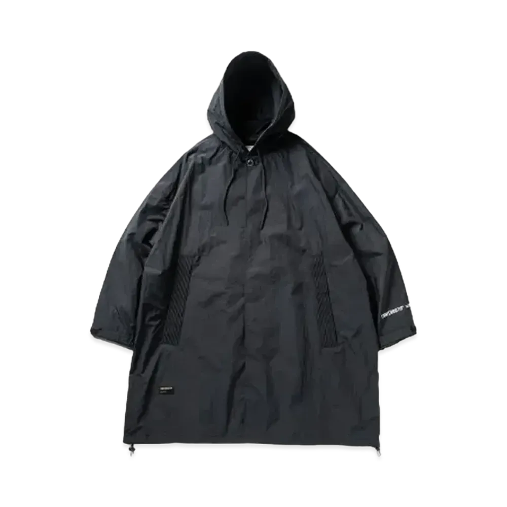 TIGHTBOOTH Hooded Big Coat "Black"