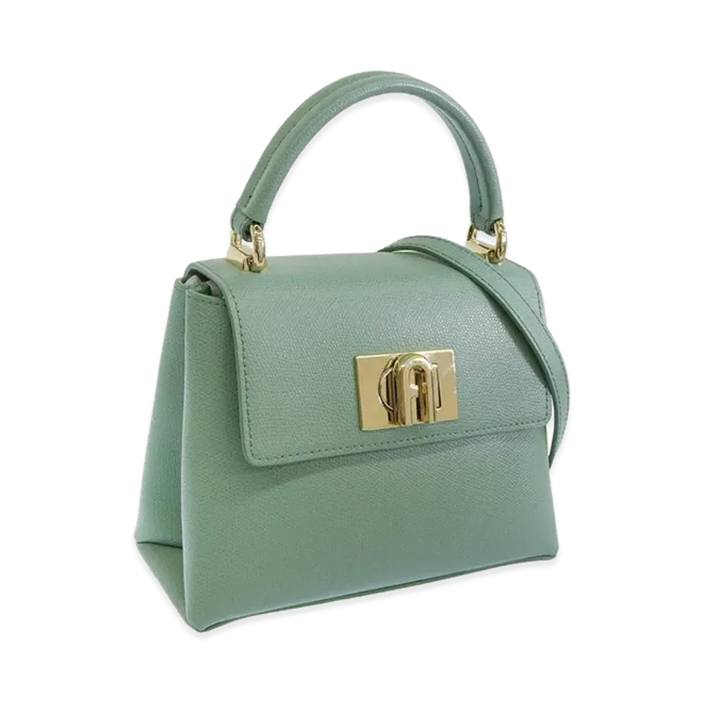 FURLA 1927-Mini Top Handle Bag "Green"