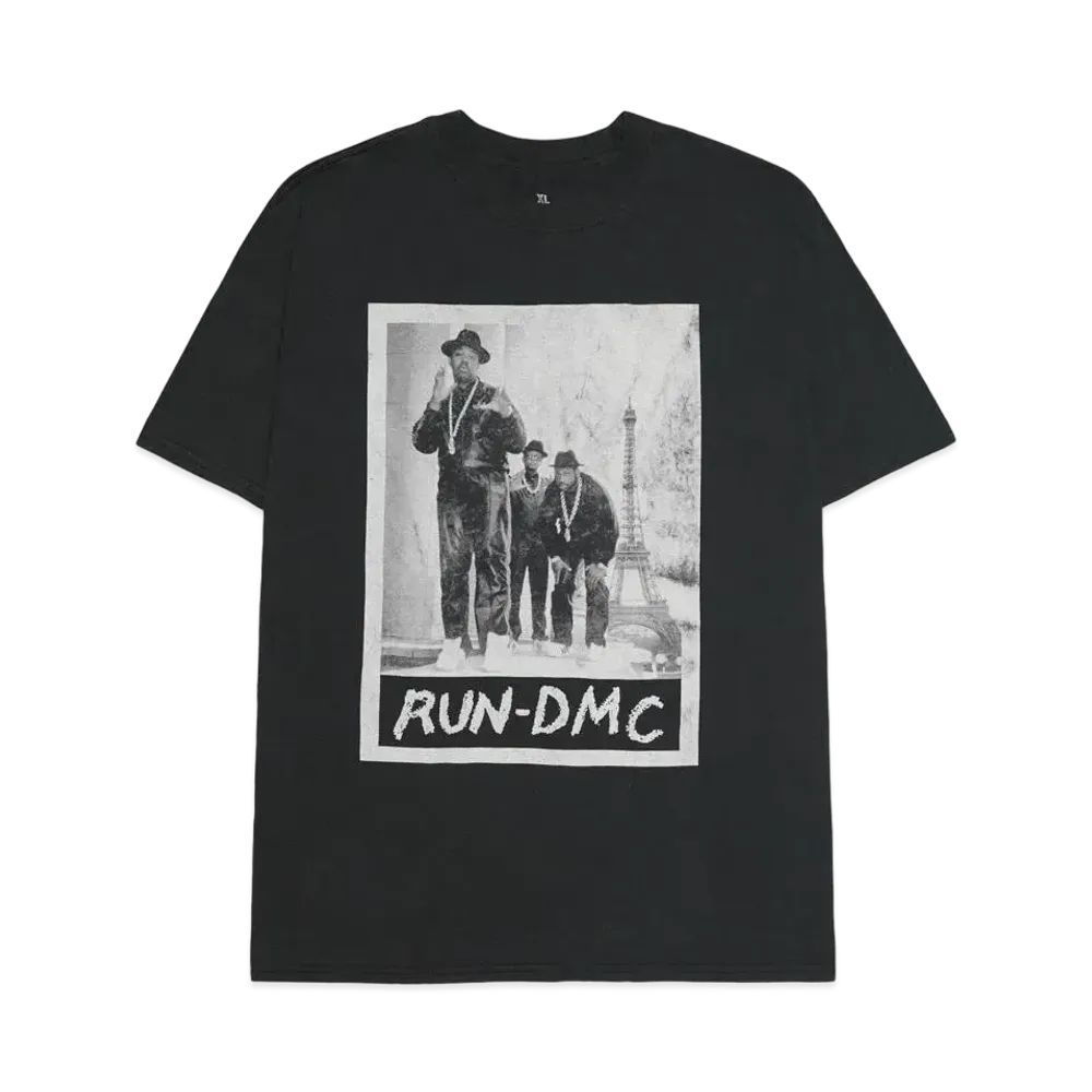 THRIFTY LOOK RUN DMC TEE "BLACK"