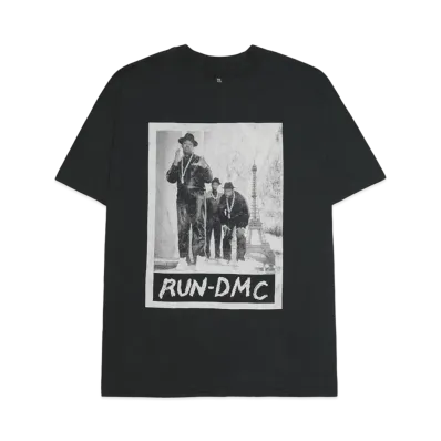 THRIFTY LOOK RUN DMC TEE "BLACK"