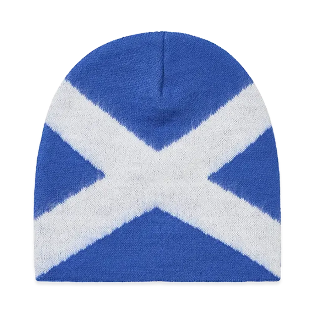 PALACE Too Hairy Flag Nein Cuff Beanie "Scotland"