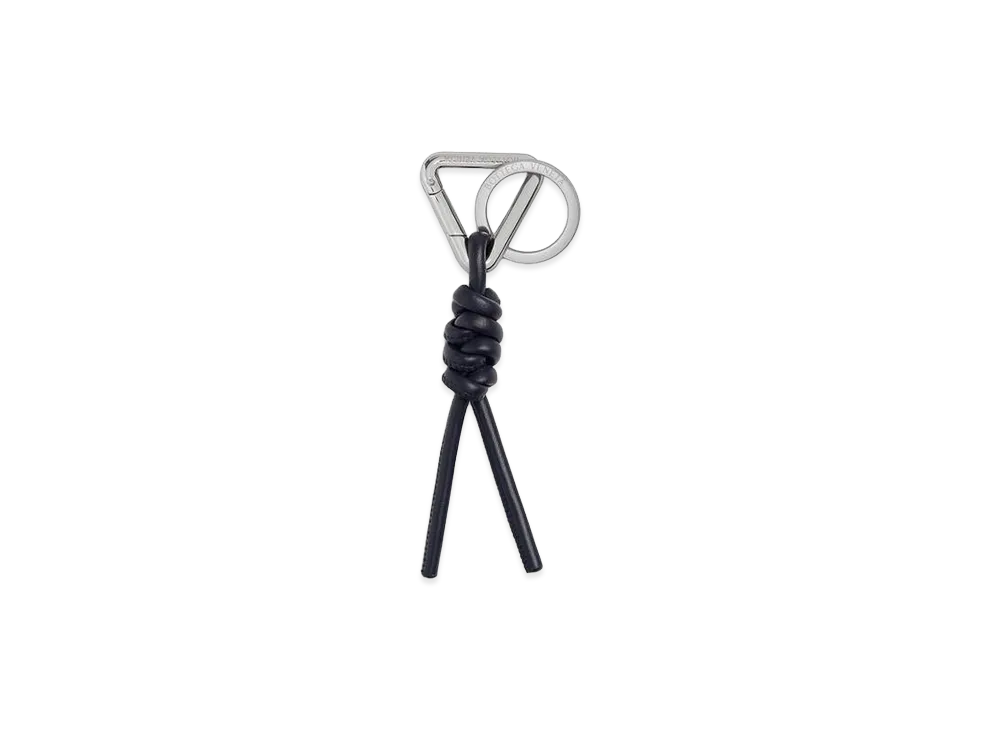 Bottega Veneta Triangle Keyring "Nocturnal"