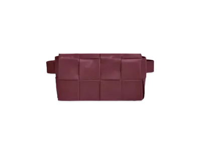 Bottega Veneta Cassette Belt Bag "Bordeaux"
