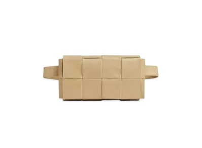 Bottega Veneta Cassette Waist Bag "Porridge"