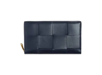 Bottega Veneta Cassette Zip Around Wallet "Space"