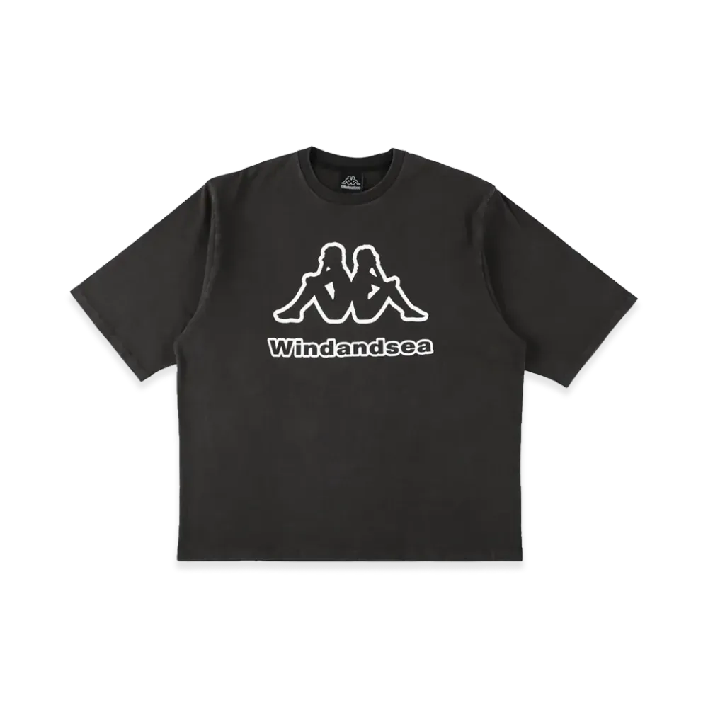 WIND AND SEA x KAPPA S/S Omini Tee "Black"