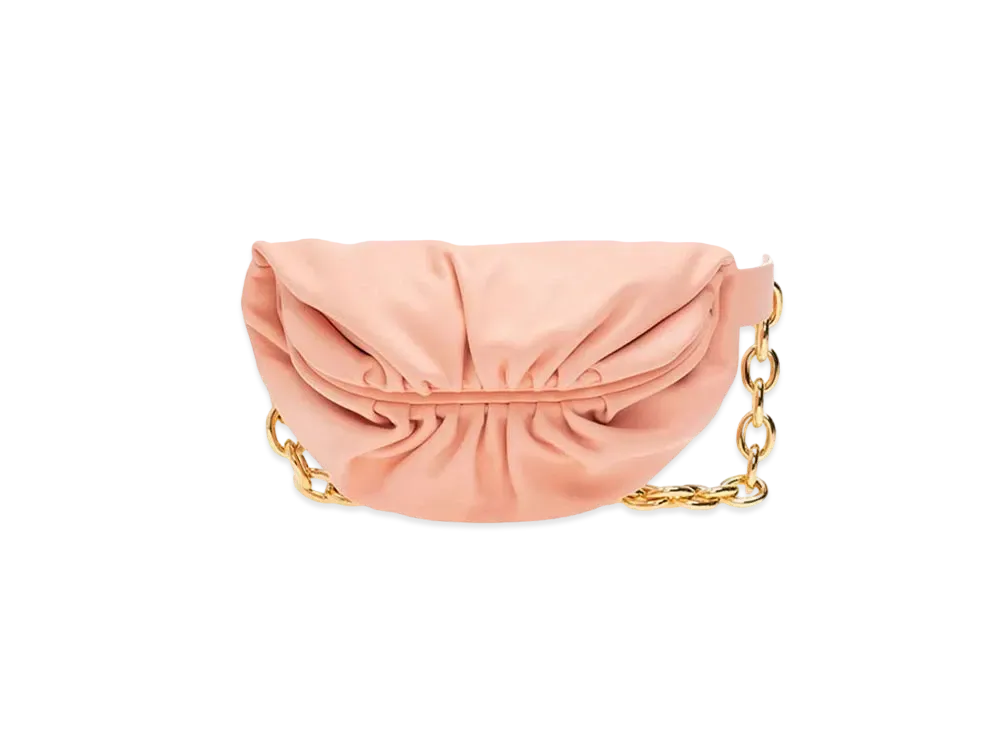Bottega Veneta Belt Chain Pouch Bag "Pink"