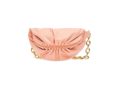 Bottega Veneta Belt Chain Pouch Bag "Pink"