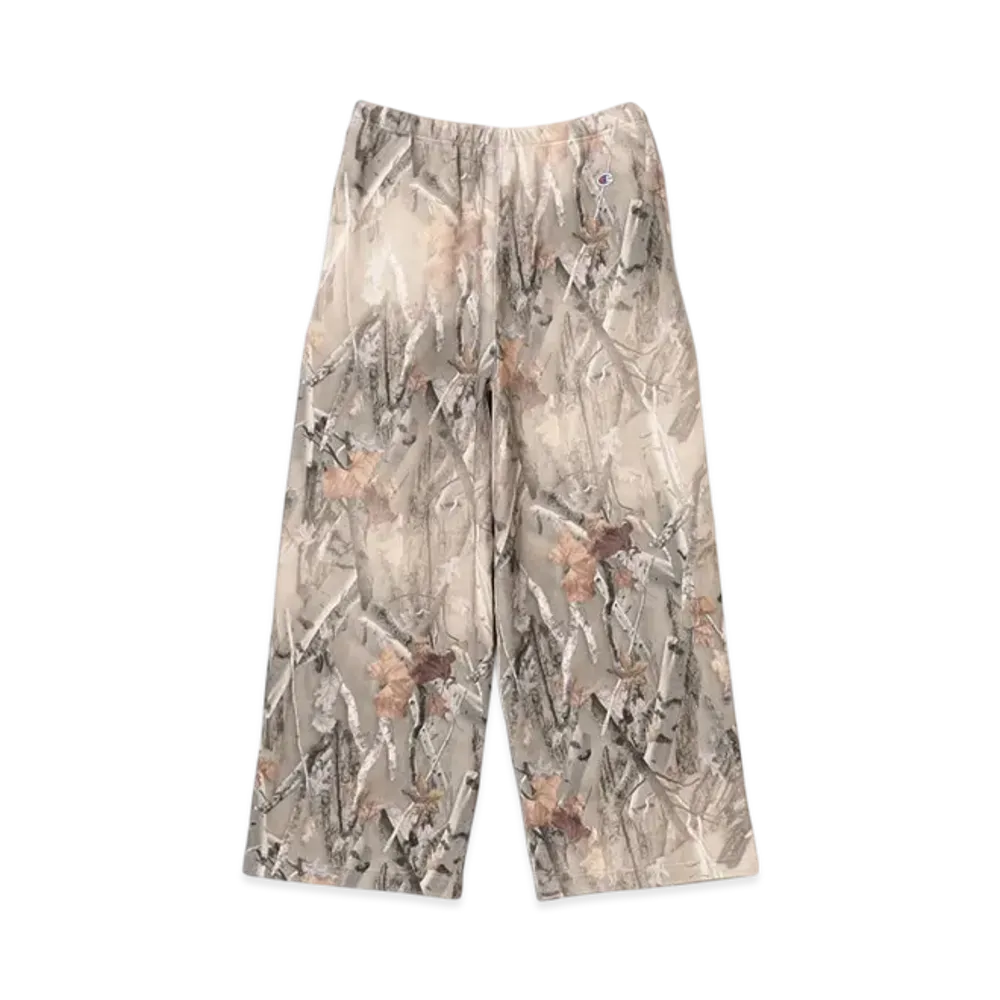 BEAMS x Champion Reverse Weave R Sweat Wide Pants "Camo"