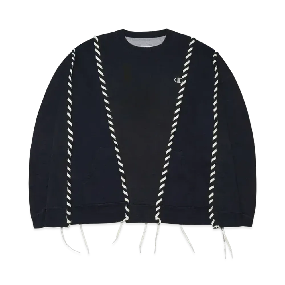 DISCOVERED WIDE CHAMP SWEAT (SNKRDUNK EXCLUSIVE) "BLACK"