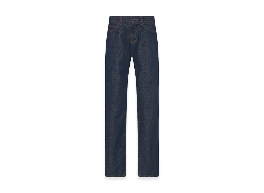 The Row Women's Carlyl Cotton Jeans "Indigo"