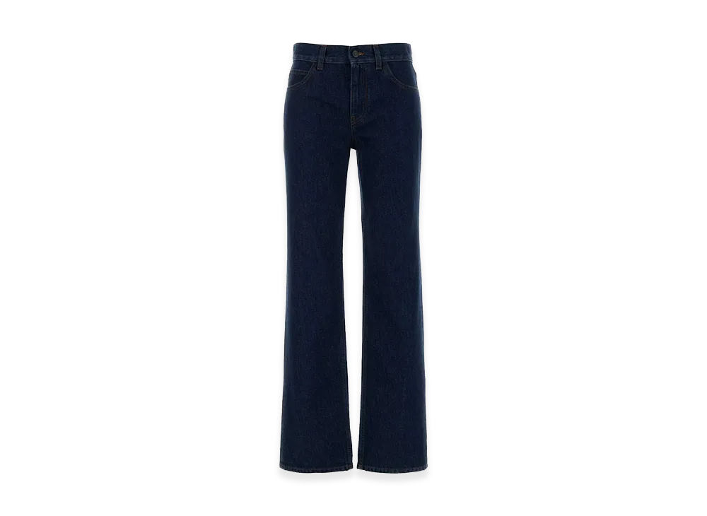 The Row Women's Denim Carlyl Jeans "Dark Blue"