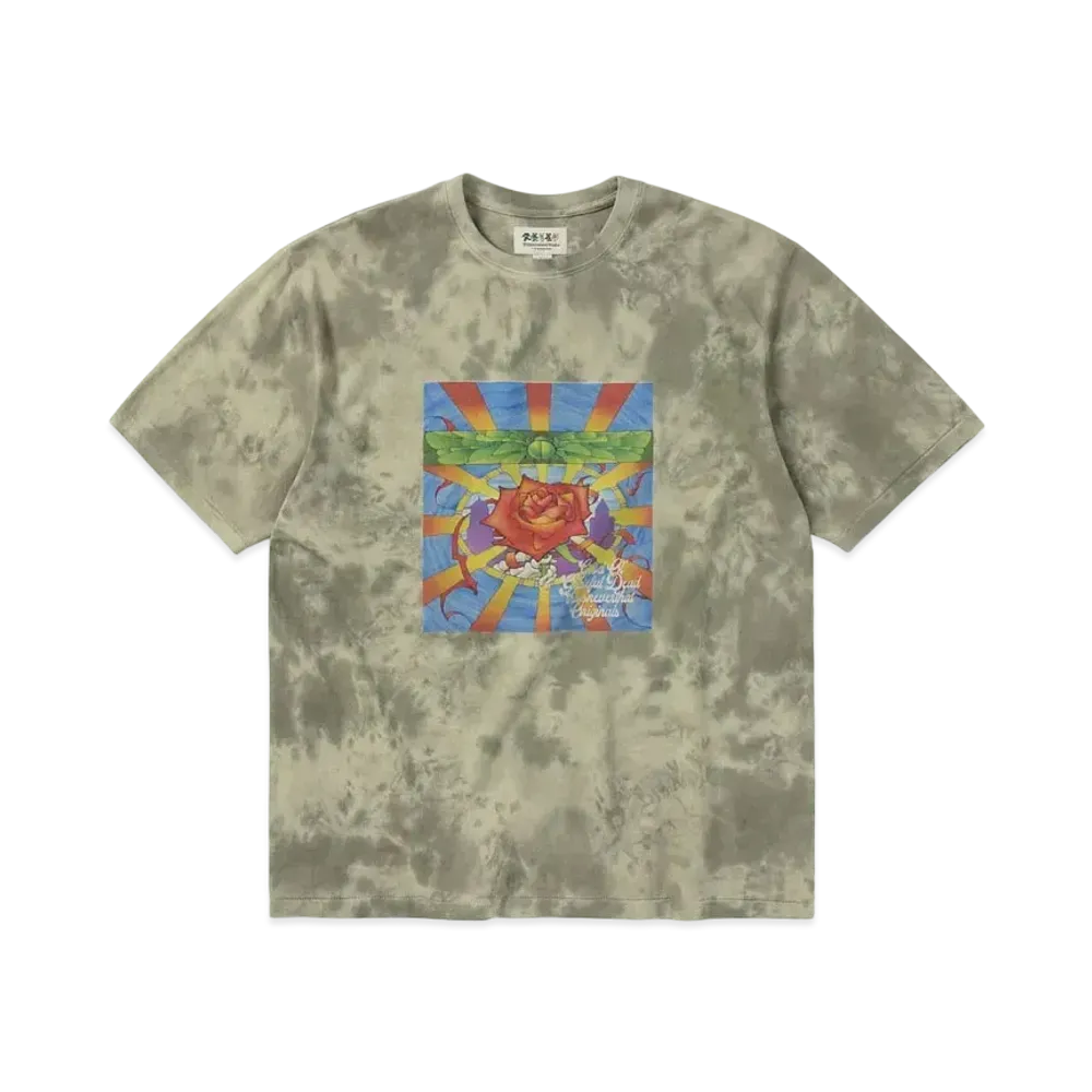 thisisneverthat GD Rose Tee "Moss Grey"