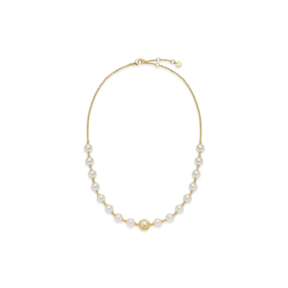 FENDI F is Fendi Necklace Metal Choker Necklace "Gold"