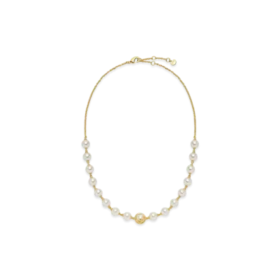 FENDI F is Fendi Necklace Metal Choker Necklace "Gold"