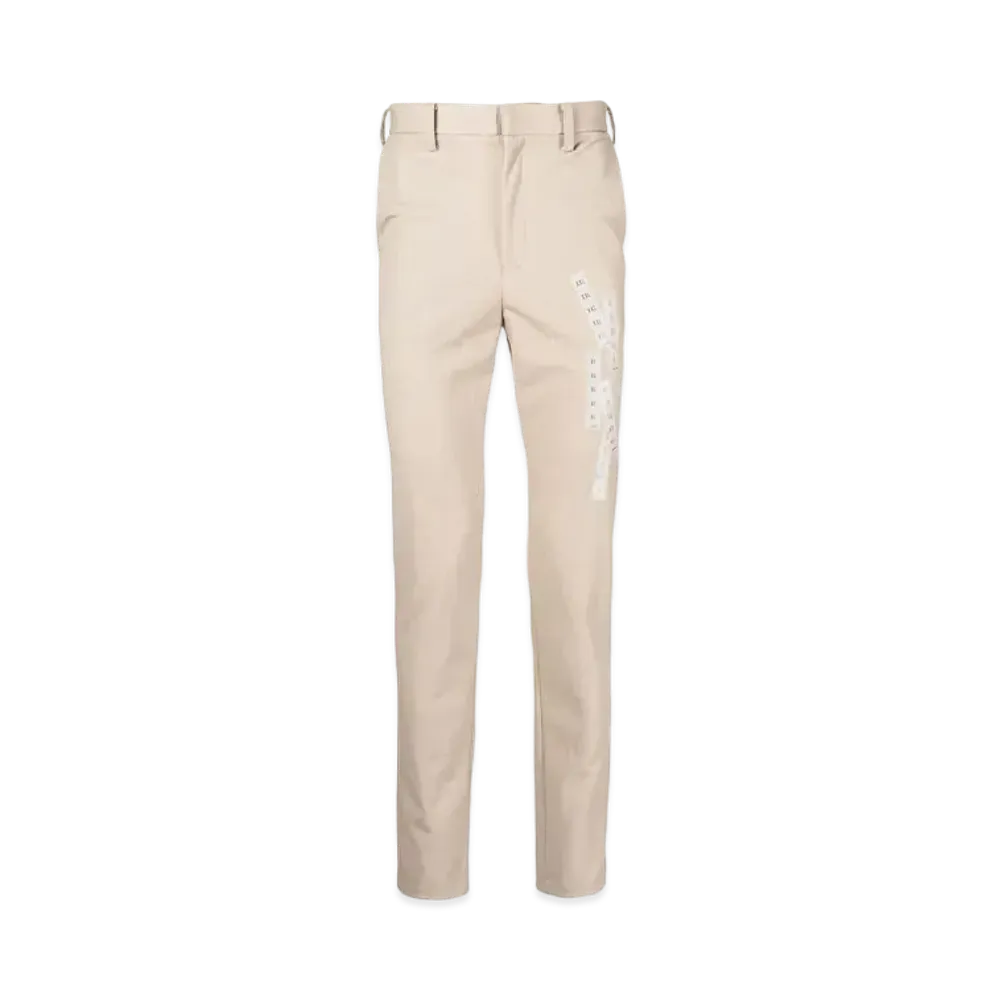 doublet HighWaist Straight Pants "Beige"