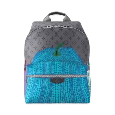 Louis Vuitton x Yayoi Kusama Discovery Backpack Monogram Eclipse Reverse Pumpkin