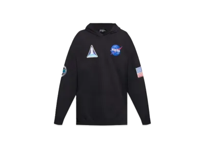 BALENCIAGA Nasa Space Boxy Hoodie "Black"