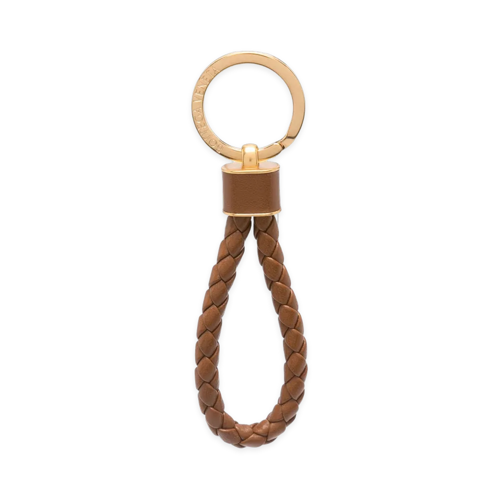 Bottega Veneta Women's Keychains Luggage "Cognac"