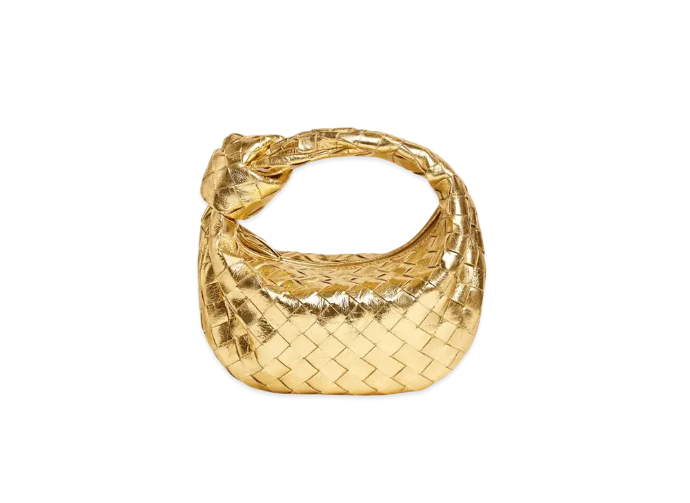 Bottega Veneta Mini Jodie "Gold"