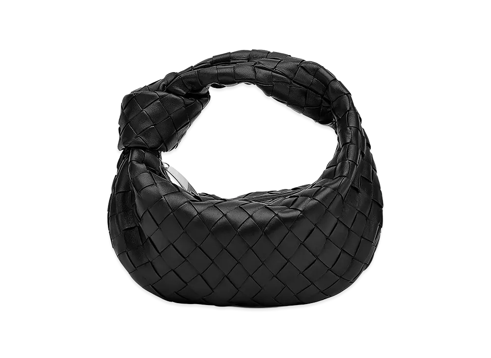 Bottega Veneta Women's Nappa Leather Mini Jodie Handbag "Black"