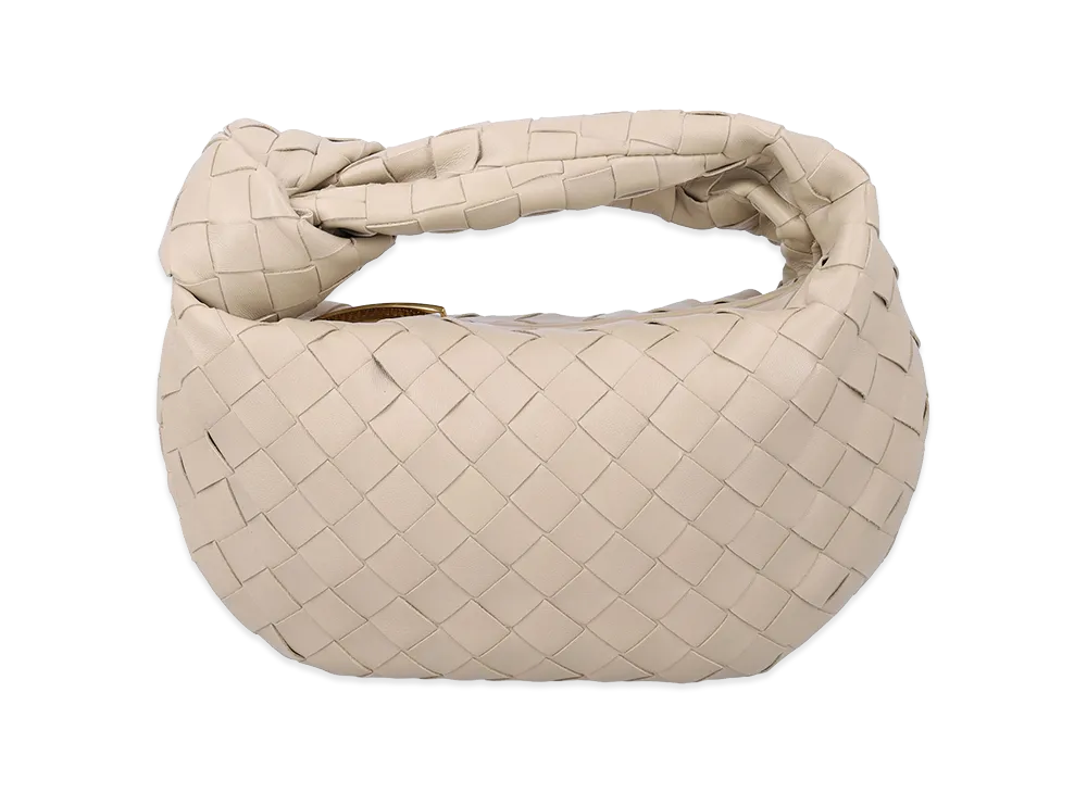 Bottega Veneta Women's Nappa Leather Mini Jodie Handbag "Beige"