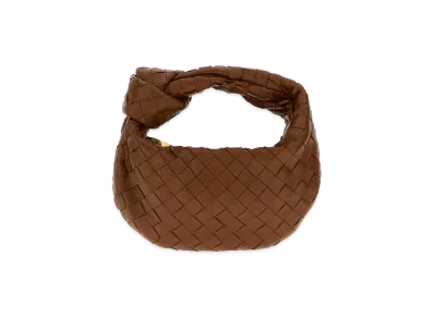 Bottega Veneta Women's Caramel Nappa Leather Mini Jodie Handbag "Camel"
