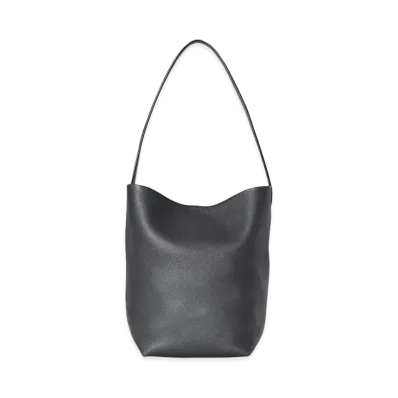 The Row Women's Medium N/S Park Leather Tote Bag "Black"